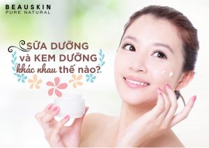 Sữa dưỡng và kem dưỡng khác nhau thế nào