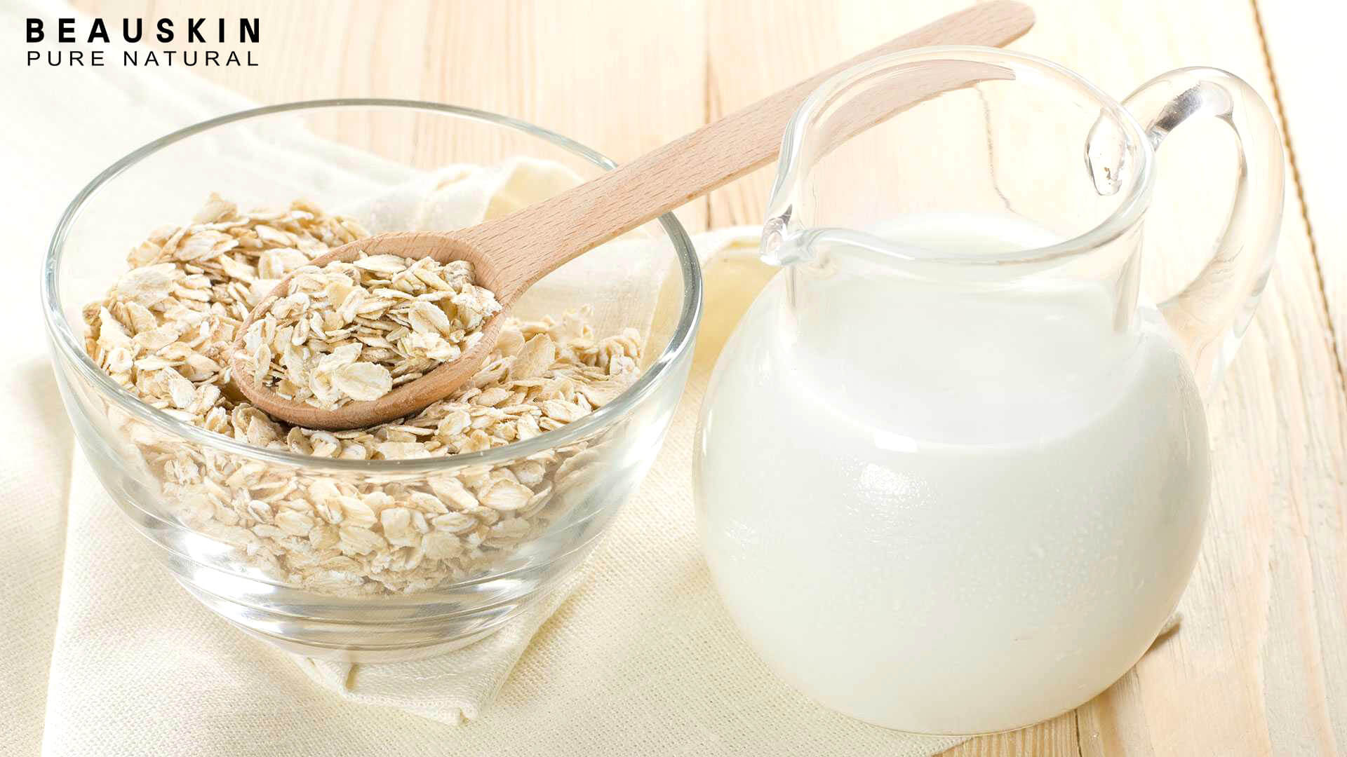 Cách làm tẩy tế bào chết cho body bằng yến mạch và sữa tươi