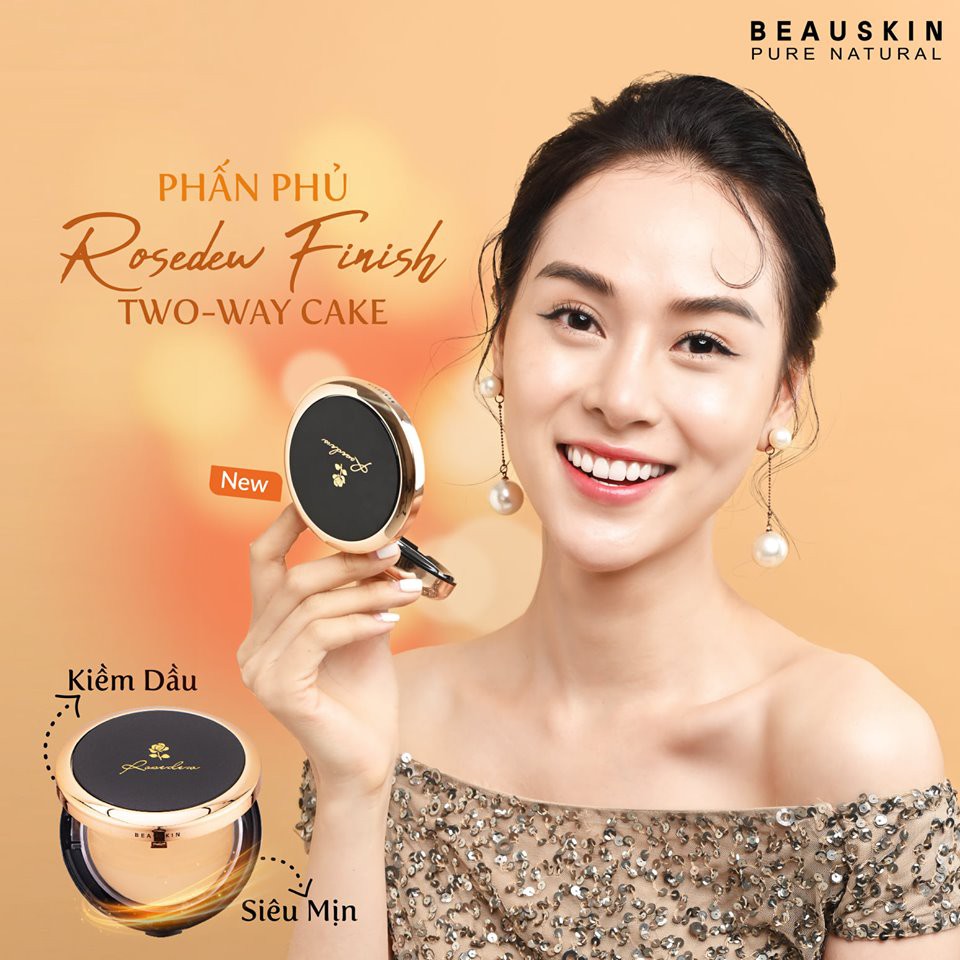Chức năng hút dầu cao, độ bám tốt mang lại một lớp phấn phủ mịn màng tự nhiên và khô thoáng, tạo lên một lớp bao phủ phía ngoài, trơn nhẵn mượt mà